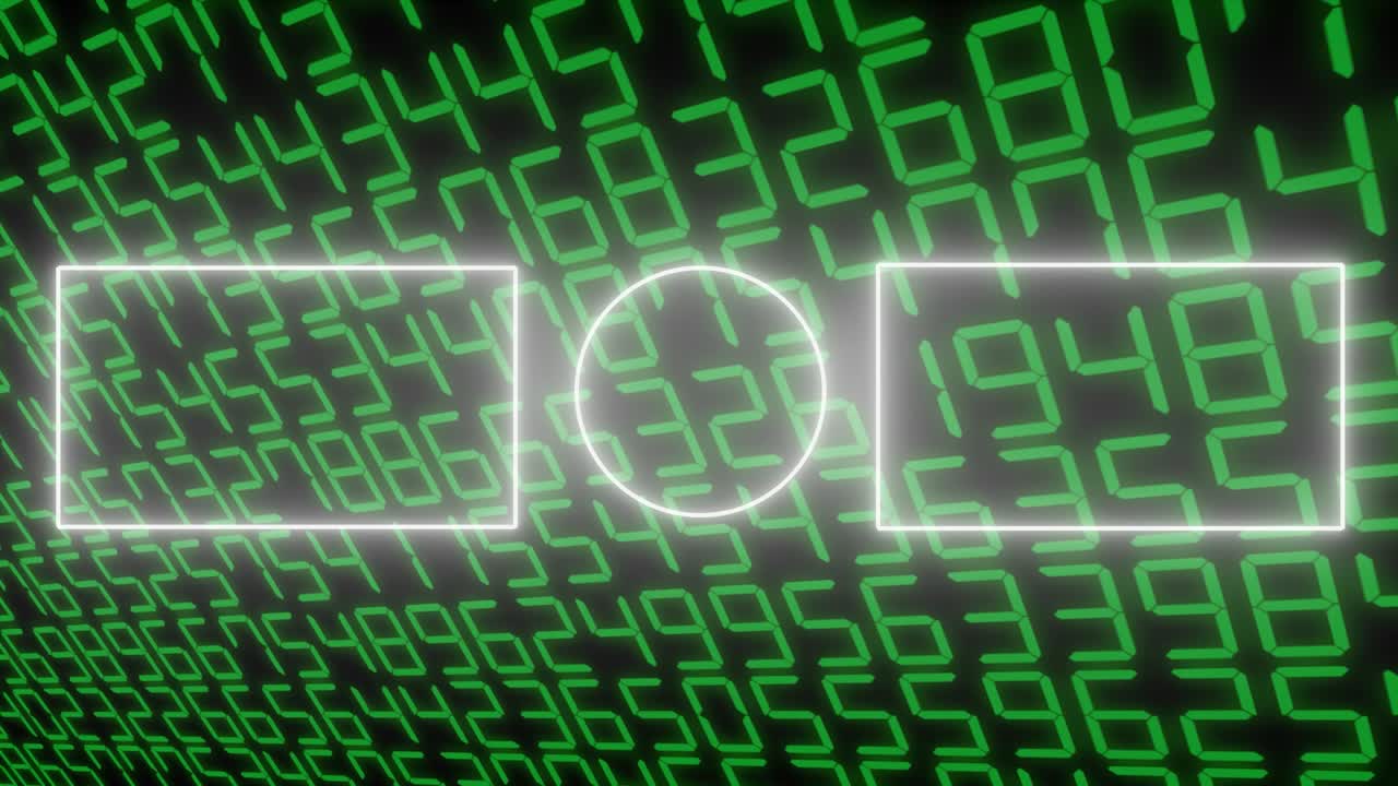 número aleatorio card de finalización pantalla de finalización gráficos de movimiento