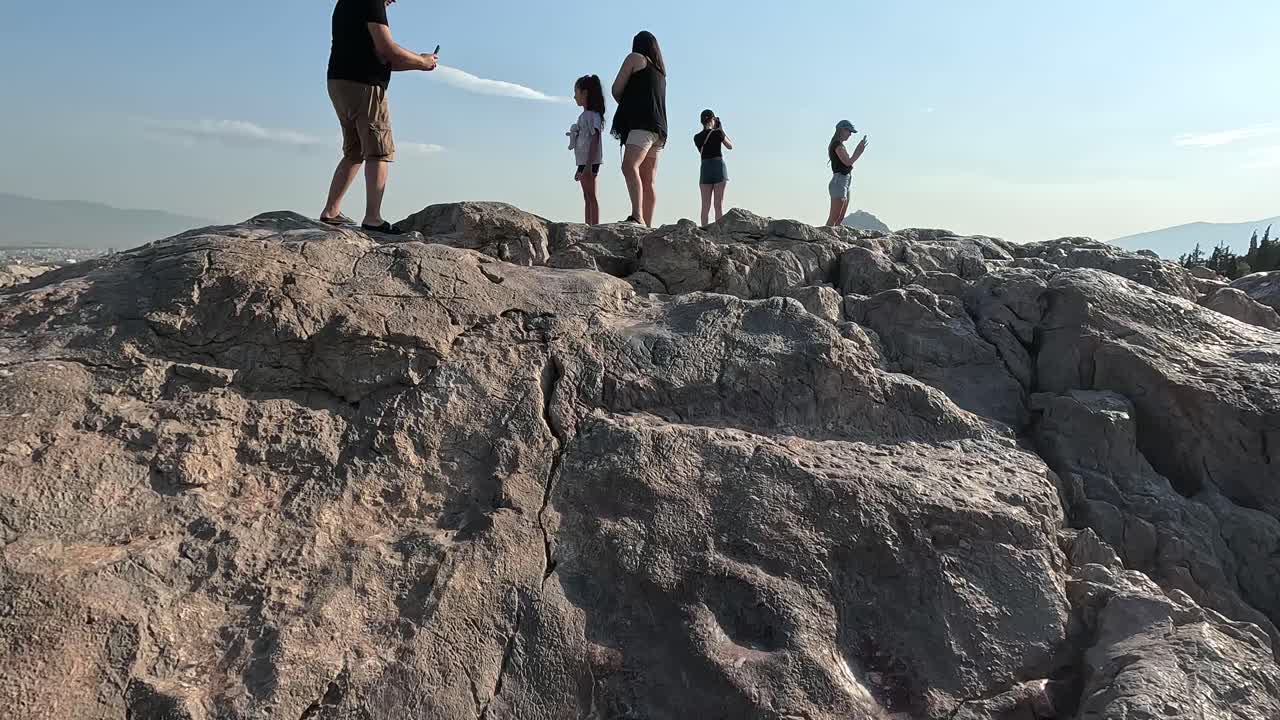 Walking to get a few of Athens, Greece. view acropolis athens.