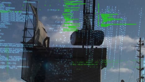 Animation-of-data-processing-on-dark-excavator