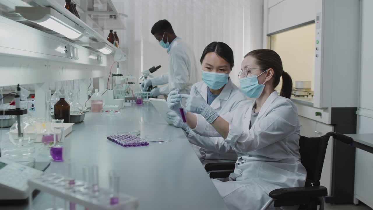 Women Doing Research in Laboratory