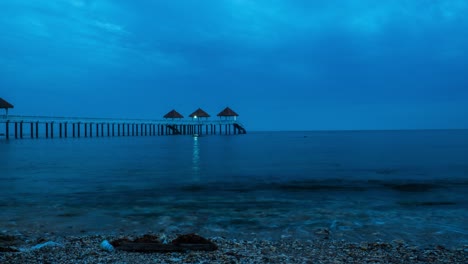 Timelapse-De-La-Vida-Marina-De-Bayu-Balau-Resort-Malasia