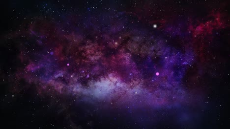 4k background, deep space nebula with stars