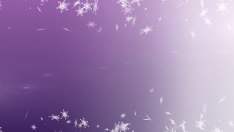 Nieve-Cayendo-Sobre-Fondo-Morado