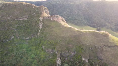 Drone video of the mountains in Brazil