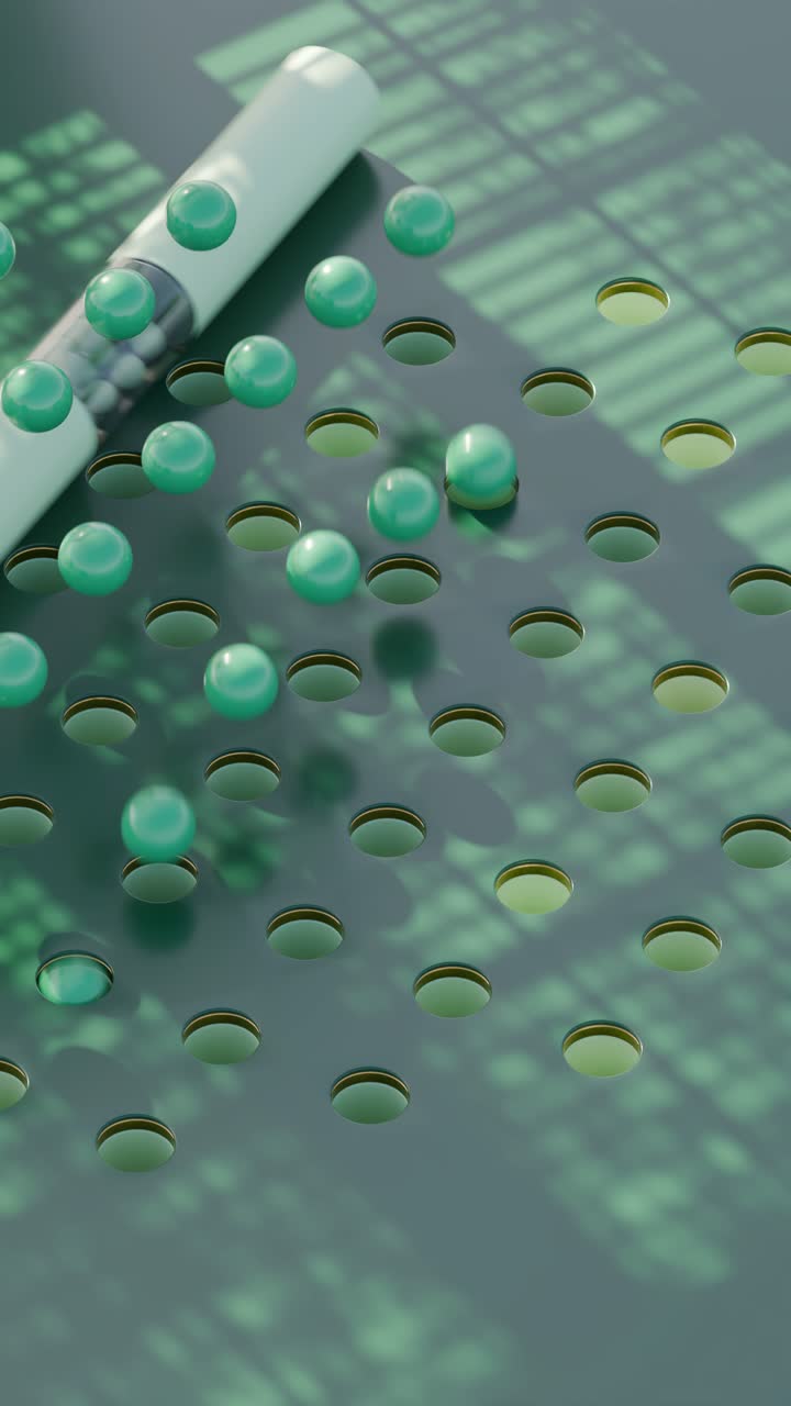 Abstract 3D Rendering with Balls and Holes