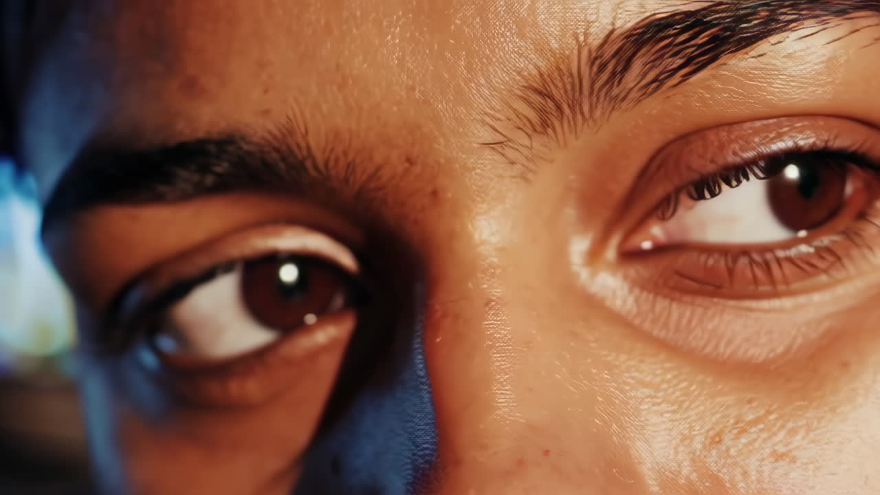 primer plano del ojo de una persona