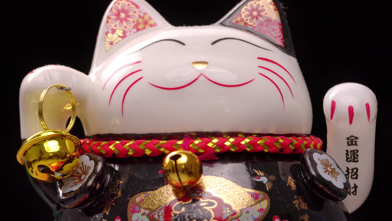 el gato de la suerte manejo agita