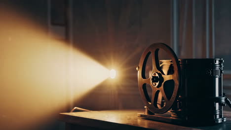 vintage movie projector