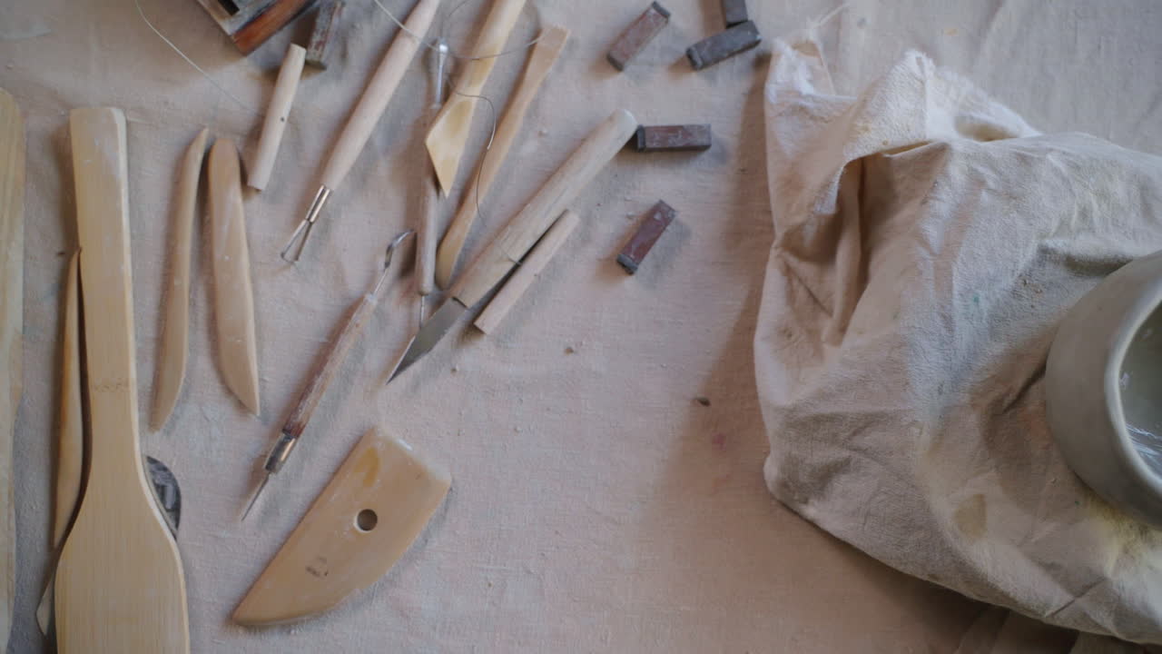 조각 및 도자기 도구