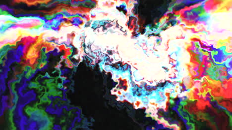arte de remolino psicodélico abstracto