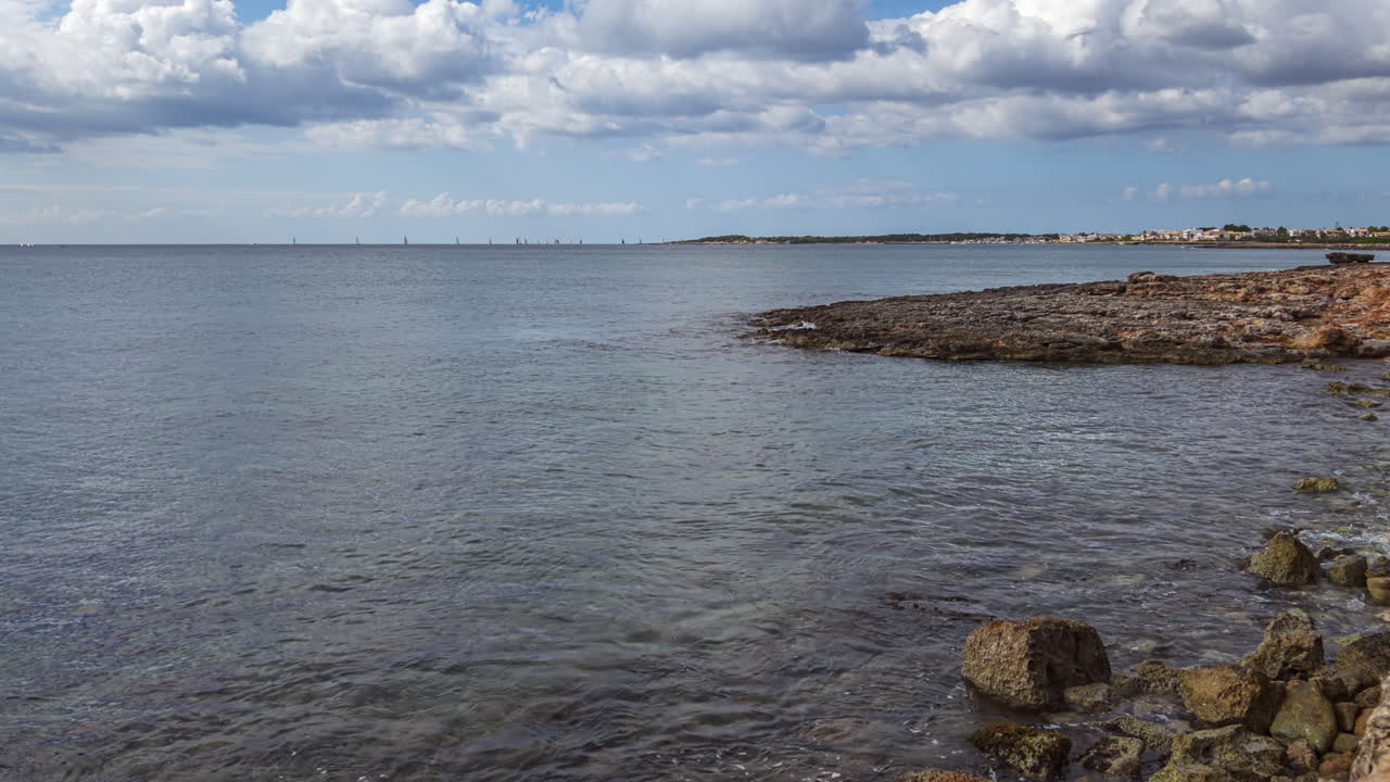 Timelapse di scogliere a Maiorca