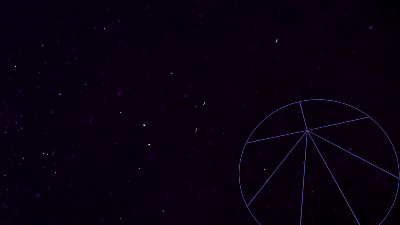 forma geométrica de movimiento con partículas en el espacio abstracto negro fondo oscuro 4