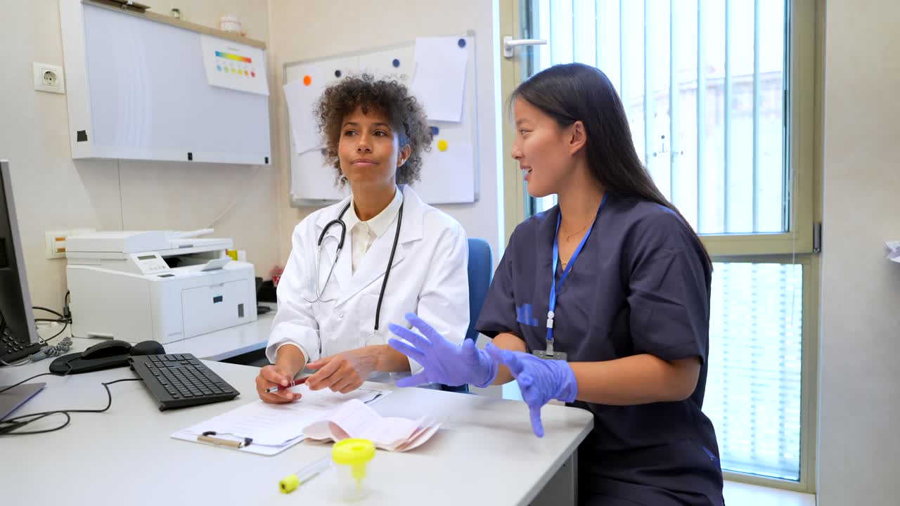 Medical Professionals in Consultation