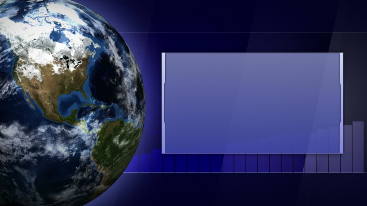 Fondo de barras de tecnología terrestre y empresarial, en bucle