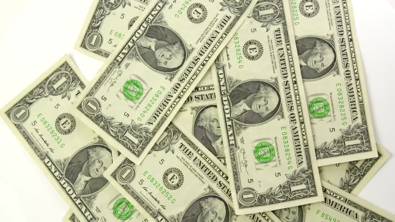 미국 달러 지폐 평면도