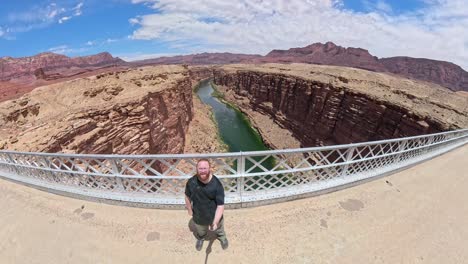 Marble Canyon in Arizona near the Navajo Bridge blue sky sunny day