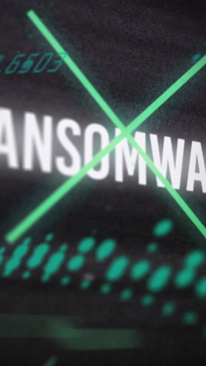 Animation of data processing over american dollar sign binary coding computing