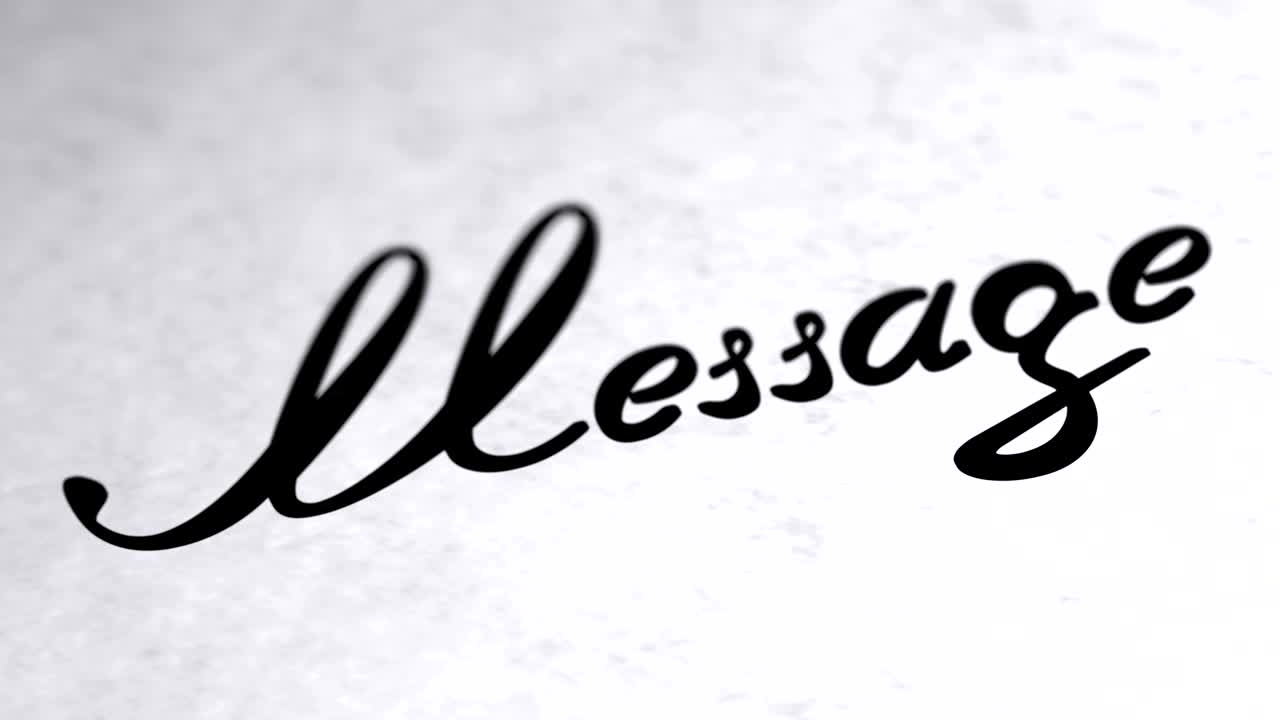 "메시지" 페이지에서 루핑 영상은 4k 해상도를 가지고 있습니다.