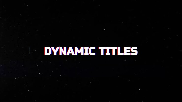 Titoli Dinamici in Loop 04 Titoli Dinamici in Loop Adobe After Effects 2023 Risoluzione 3840×2160