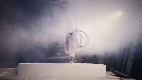 automated stone cutting process