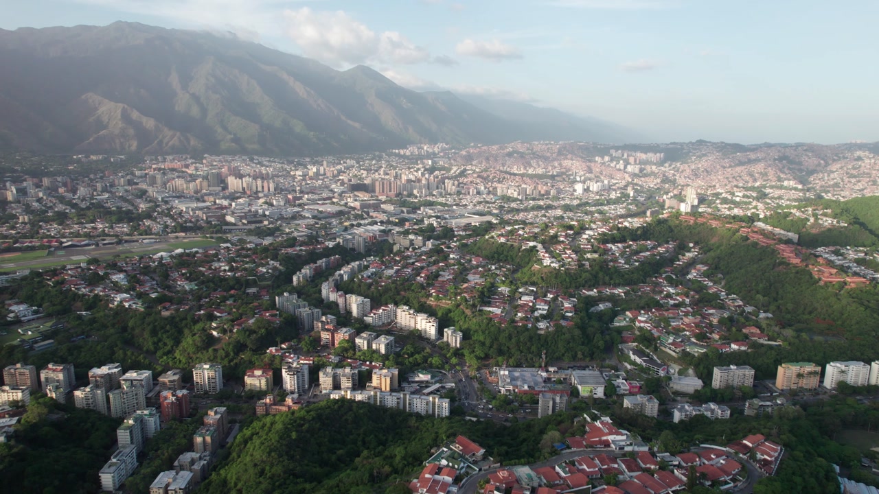 Aerial View of Santa Paula and Macaracuay, Caracas