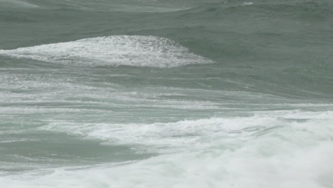 powerful ocean waves in a storm