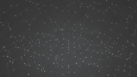 forma de plexo futurista bucle sin costuras animación de renderizado en 3d