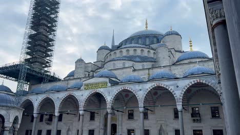 stunning domes and minarets of turkey’s blue mosque