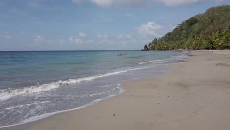 caribbean beach located on the island of grenada