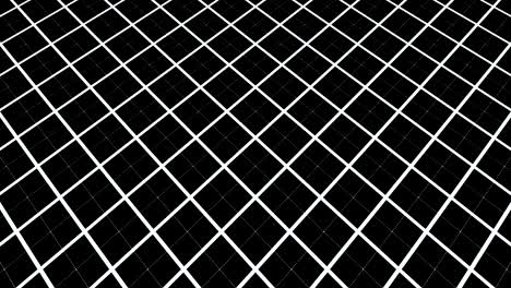 Graphic Pattern in Black and White that tilts up and moves.