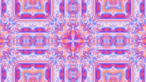 superficie con un mosaico abstracto dinámico colorido. animado de patrón holográfico de bucle sin costuras 4k de moda