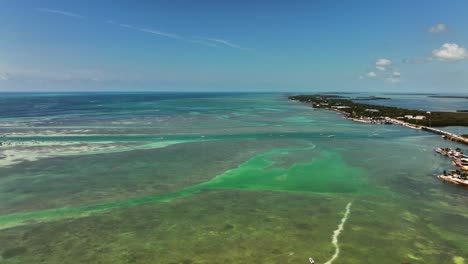 las aguas de buceo en los cayos de florida.