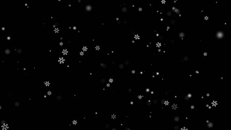 motion graphics background  snow.
