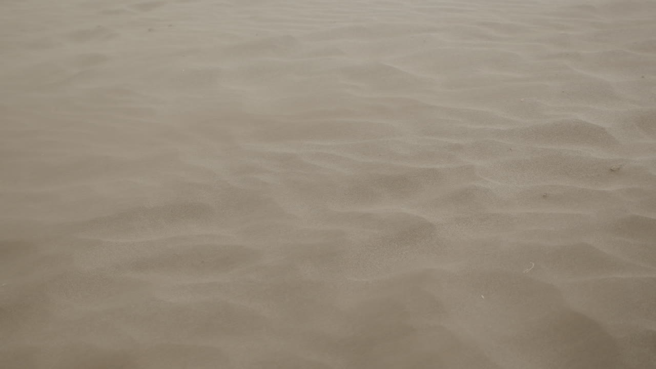 모래 속의 먼지 바람