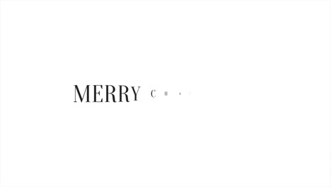 merry christmas on white modern gradient