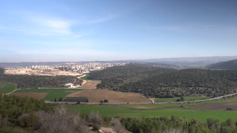 Hermoso-Israel-Palestina-Paisaje-Paisaje-De-Montaña