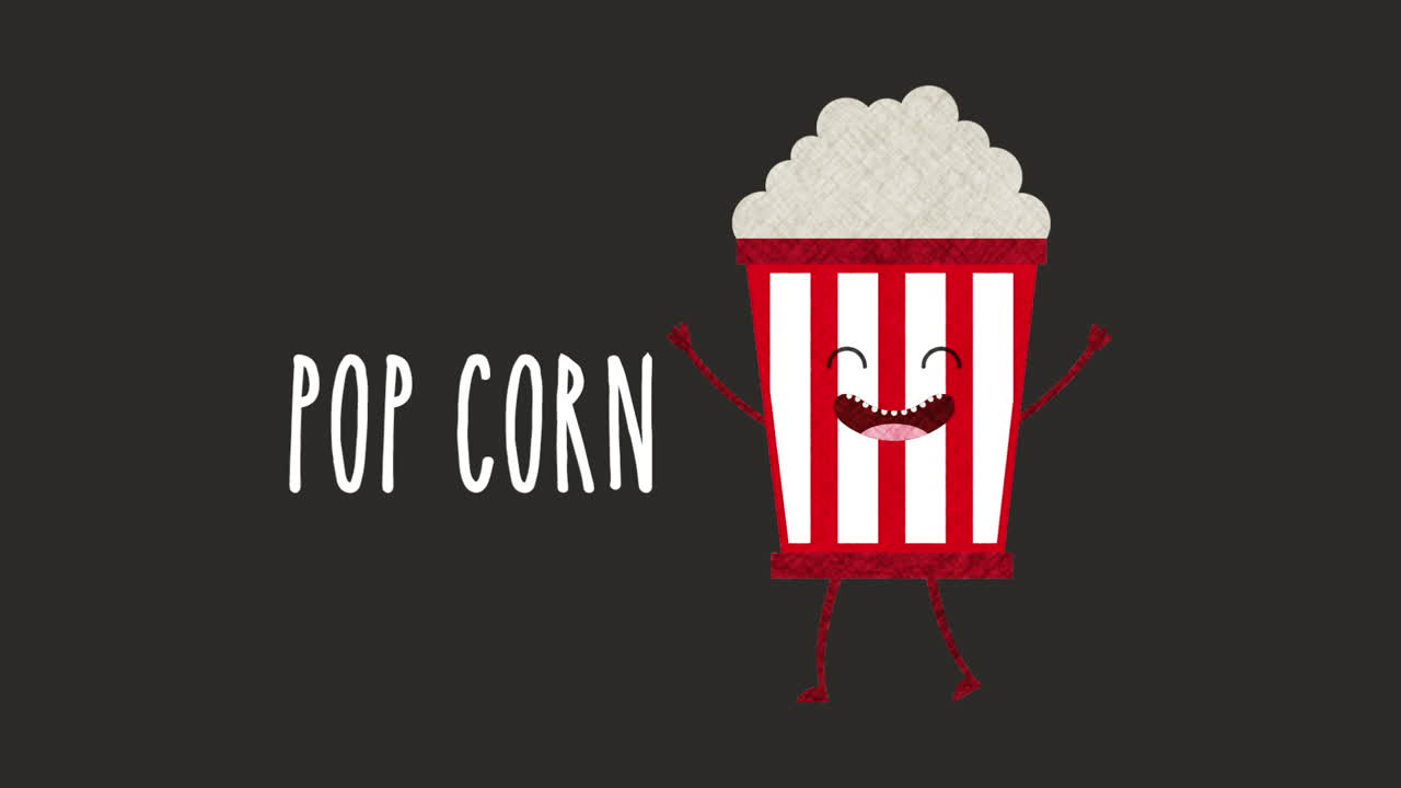 Schöne Popcorn