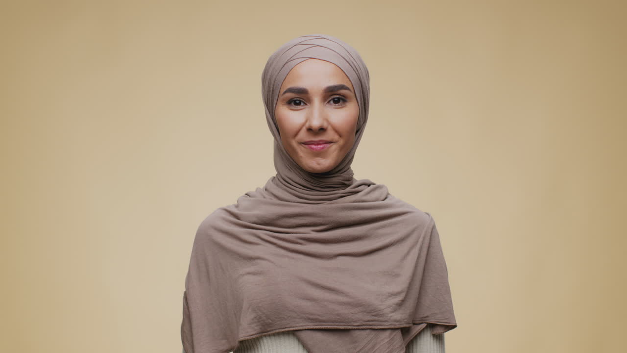 Smiling Woman in Hijab