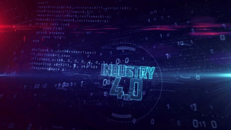 industry 4.0 abstract loopable tunnel animation