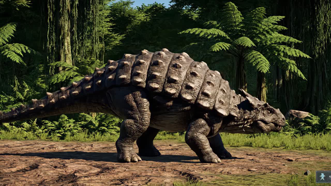 Jurassic World Evolution 2 Ankylosaurus in Paddock