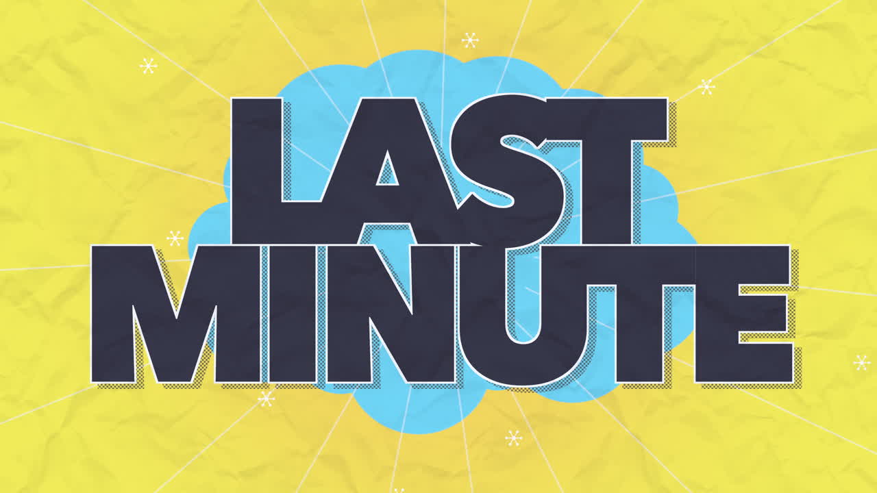 última hora en la nube con líneas retro