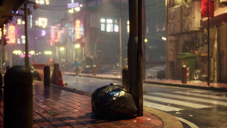 night city street