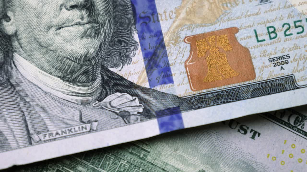 dólares estadounidenses, billetes de banco, dinero de papel, billetes, 100 dólares, tasa de cambio, moneda.