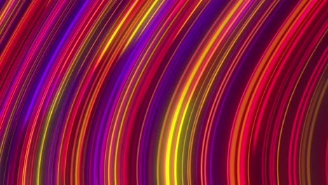 Animación-De-Senderos-De-Luz-De-Neón-Multicolores-Que-Se-Mueven-En-Movimiento-Hipnótico-En-Bucle-Sin-Interrupciones