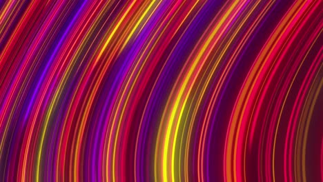 Animation-of-multi-coloured-neon-light-trails-moving-in-hypnotic-motion-on-seamless-loop