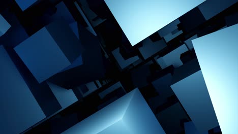 fondo geométrico azul abstracto