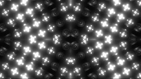 abstract symmetrical light pattern