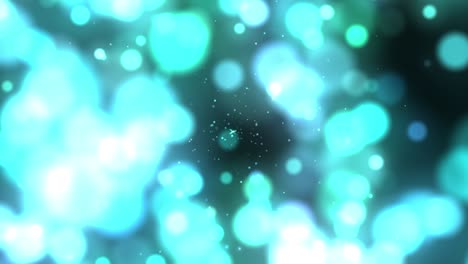 4k hermoso bokeh y rayos de luz - bucle