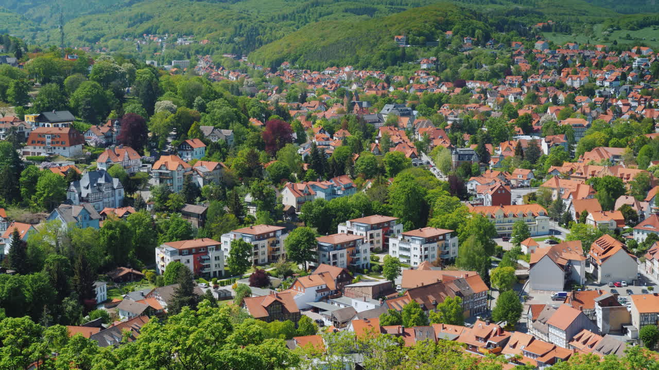 vista pintoresca de wernigerode