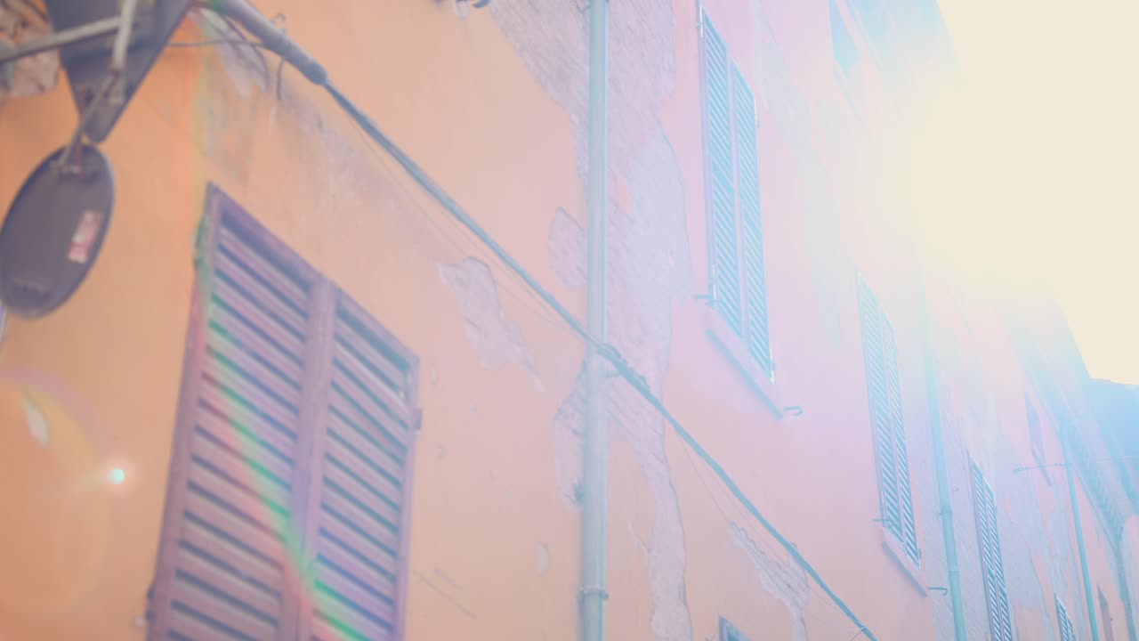 Old Italian Building Facade